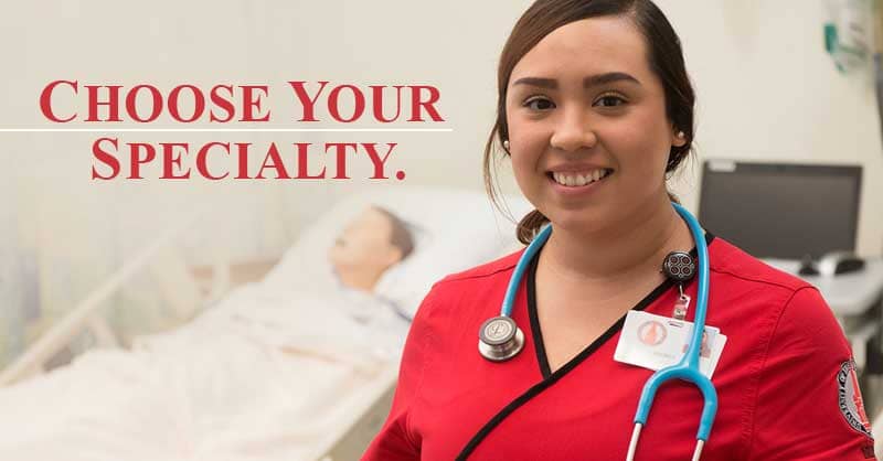 Choose your specialty from these nursing specialties in demand
